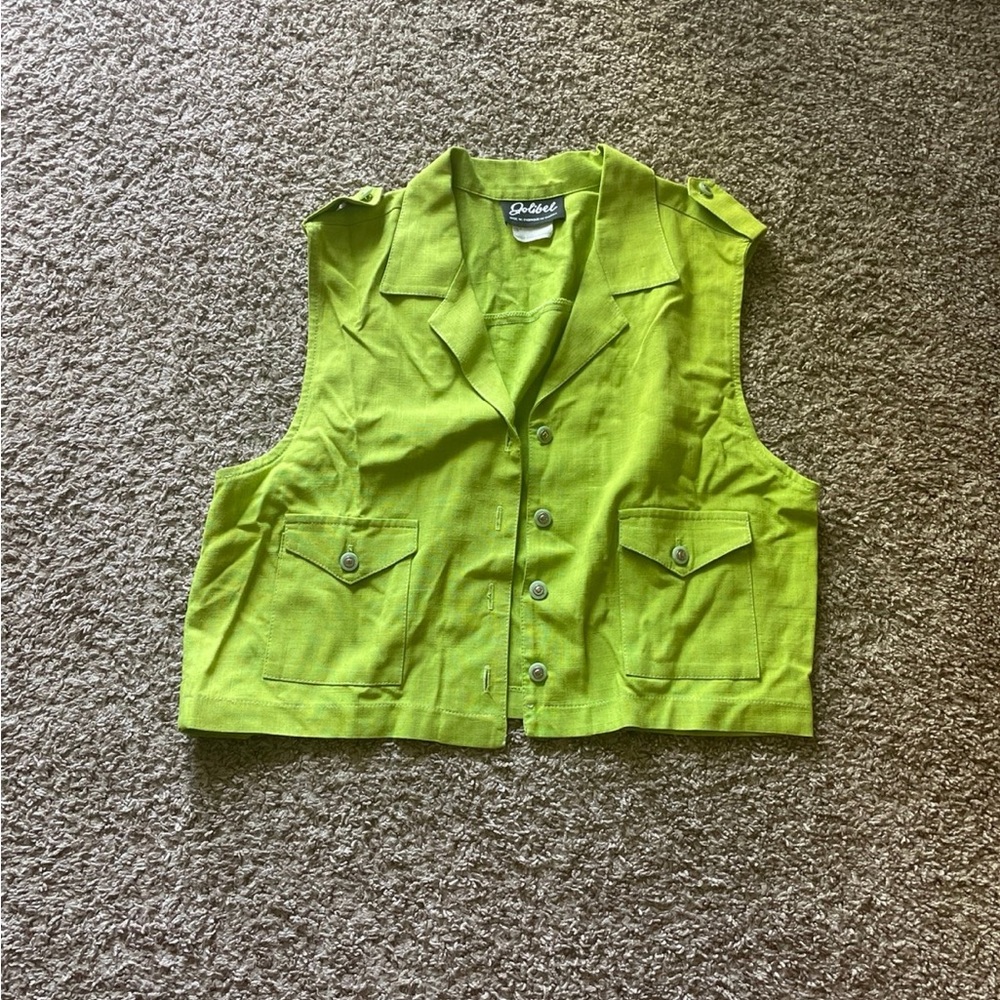 Lime Green Vest
